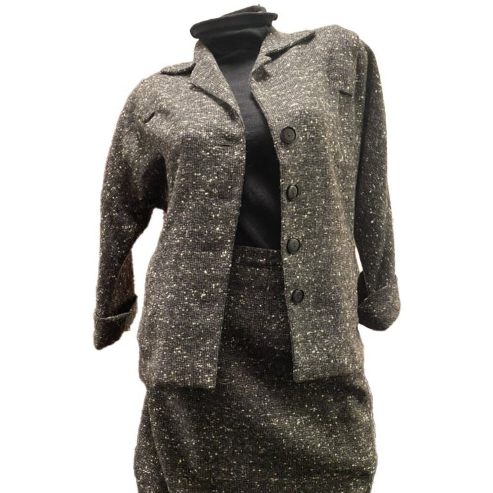 Vintage 1940s Rhodes handmade wool set